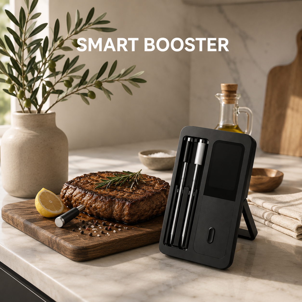 Frysmart™ Wireless Meat Thermometer Pro 2 Probe