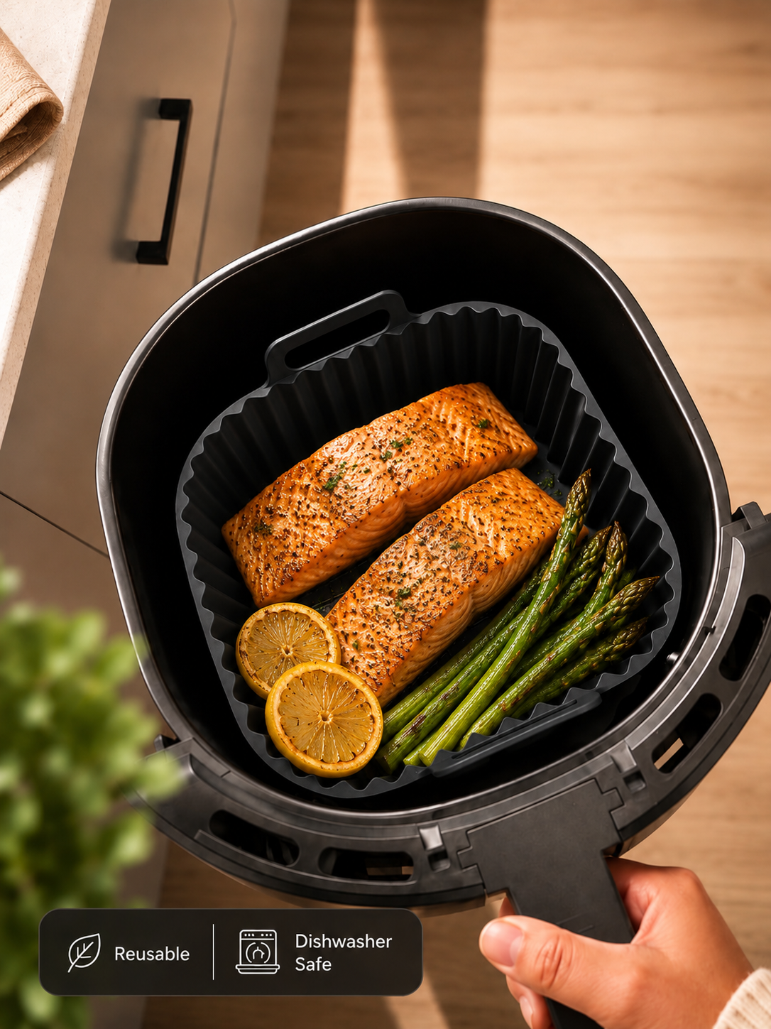 FrySmart™ Silicone Air Fryer Insert