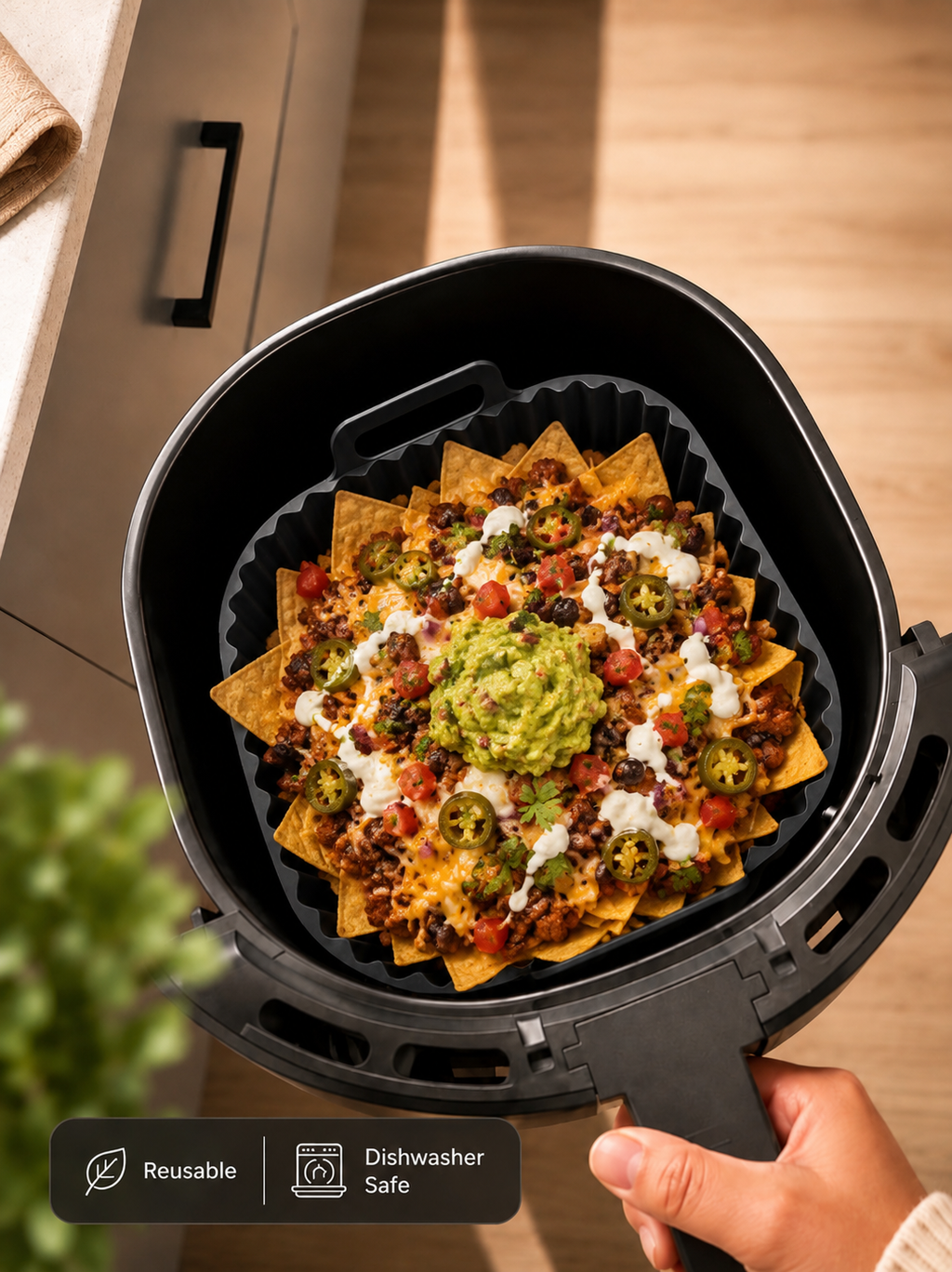 FrySmart™ Silicone Air Fryer Insert